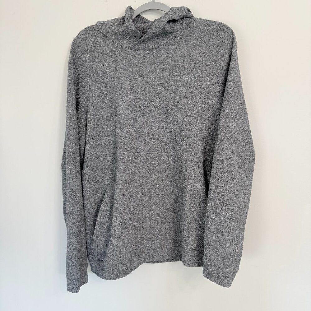 lululemon athletica Heather Gray Hooded Pullover Sweatshirt